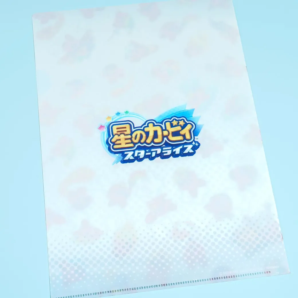 Kirby Star Allies Overload Clear File Folder