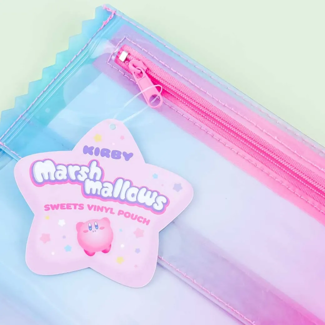 Kirby Star Marshmallows Flat Pouch