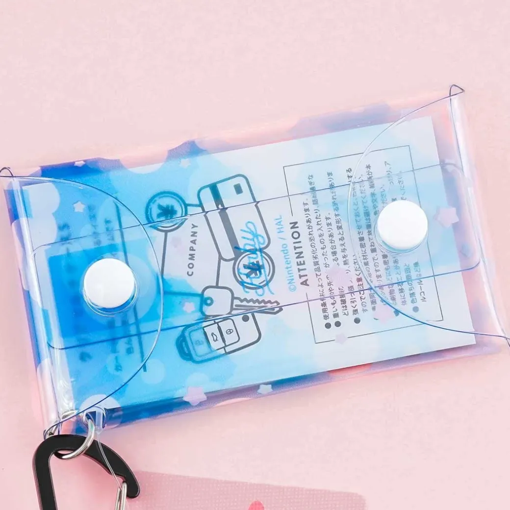 Kirby Stars Cloudy Clear Multi-Purpose Pouch