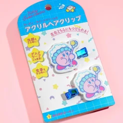 Kirby Sweet Dreams Acrylic Hair Clips - Bubble Bath