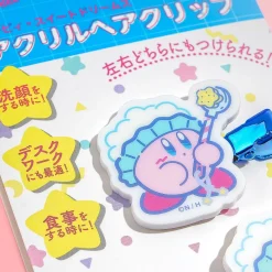 Kirby Sweet Dreams Acrylic Hair Clips - Bubble Bath