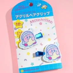 Kirby Sweet Dreams Acrylic Hair Clips - Sleepy Time