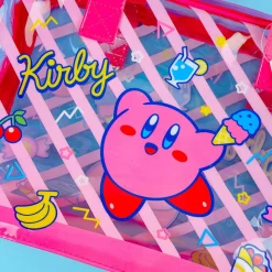 Kirby Sweets Clear Vinyl Boston Bag