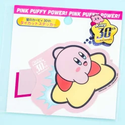 Kirby 30th Anniversary Die-Cut Sticker - Air Ride Machine