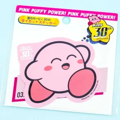 Kirby 30th Anniversary Die-cut Sticker - Happy