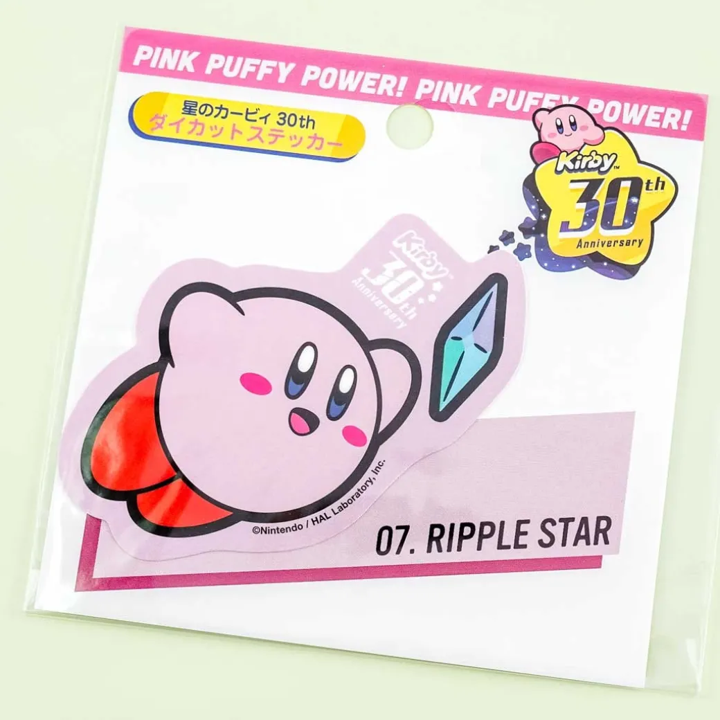 Kirby 30th Anniversary Die-cut Sticker - Jewel Shard