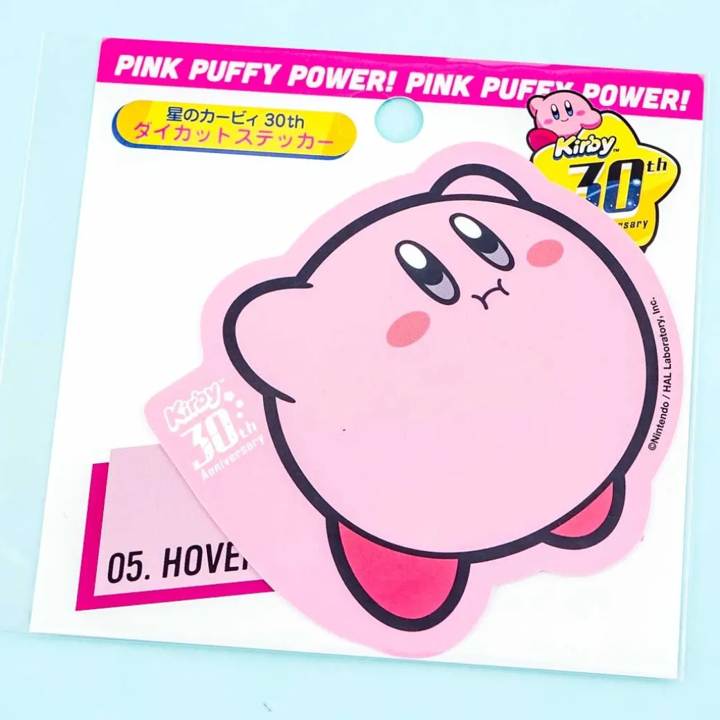 Kirby 30th Anniversary Die-cut Sticker - Hover