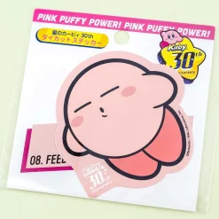 Kirby 30th Anniversary Die-cut Sticker - Feed Me
