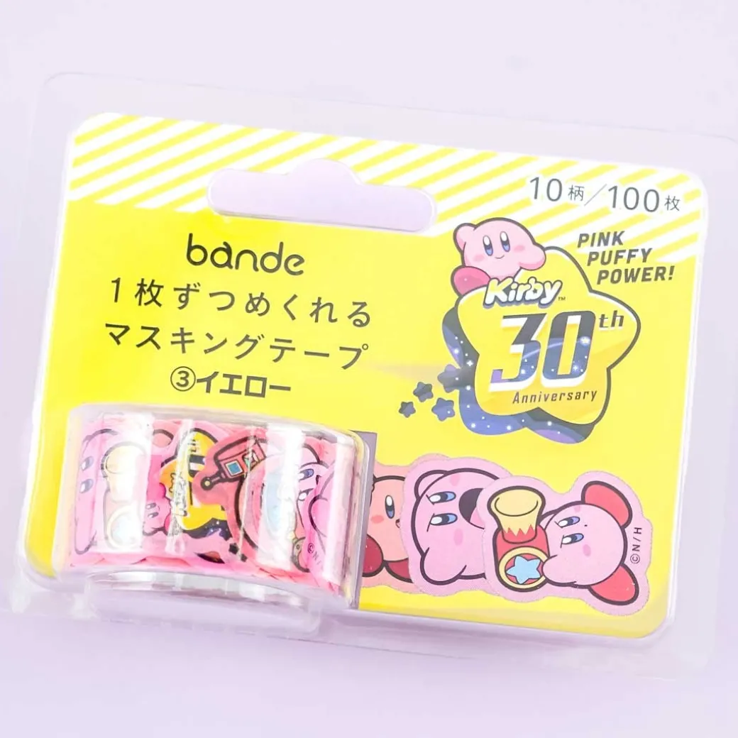 Kirby 30th Anniversary Masking Tape - Funny