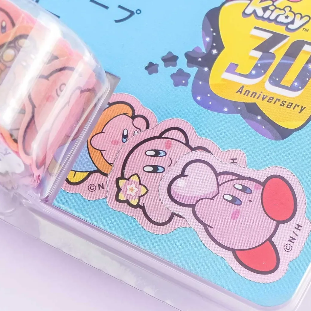 Kirby 30th Bande of Stars Masking Tape - Azul
