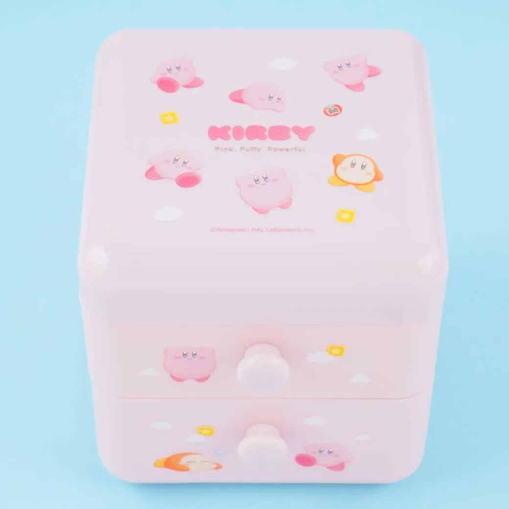 Kirby 2-Tier Pink Drawer Chest