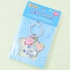 Kirby Triple Metal Charm Keychain - Meta Knight