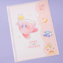 Kirby Wand Fun Die-Cut Clear Index Folder