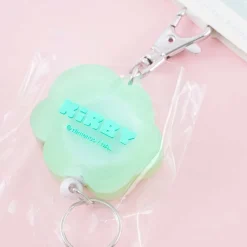 Kirby Warp Star Rubber Keyring Charm