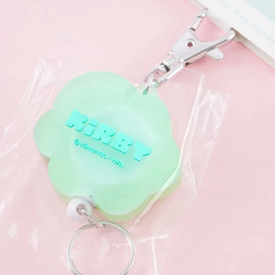 Kirby Warp Star Rubber Keyring Charm