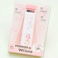 Kirby's Dream Land Mirror & Folding Brush