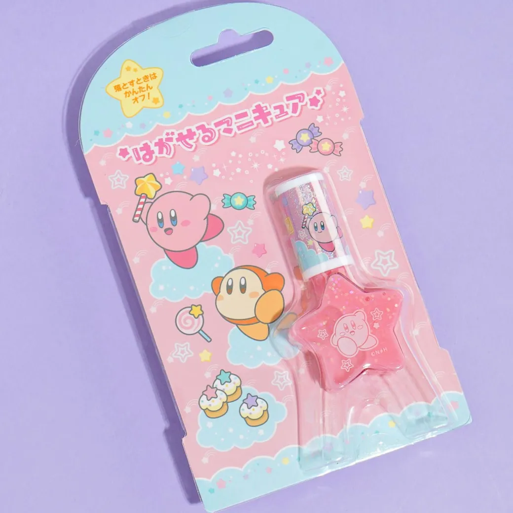 Kirby's Dream Land Peel-Off Nail Polish - Pink