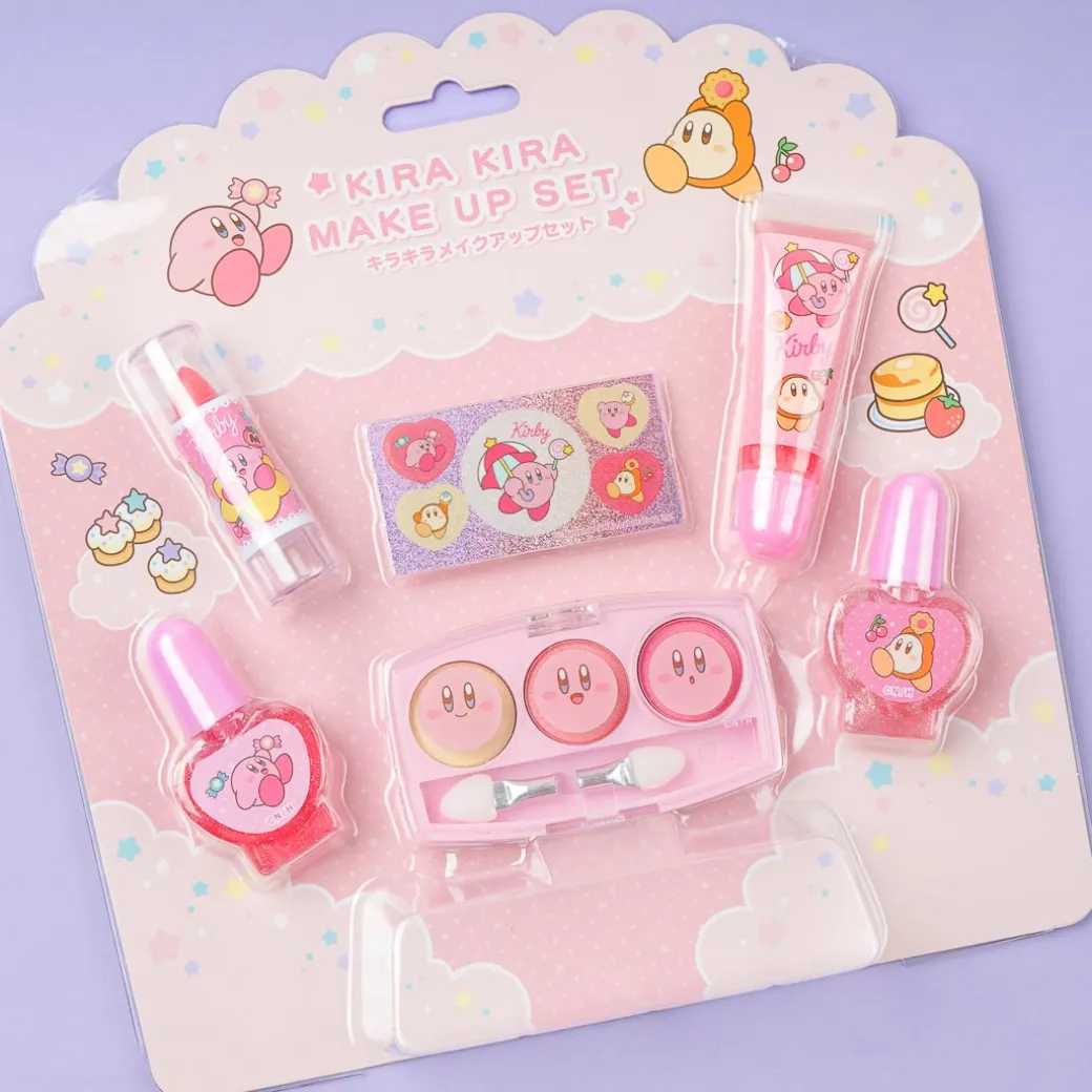 Kirby's Dream Land Pink Desserts Makeup Set
