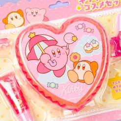 Kirby's Dream Land Pink Desserts Makeup Set With Case