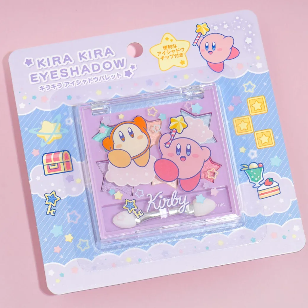 Kirby's Dream Land Purple Galaxy Glitter Eyeshadow Palette
