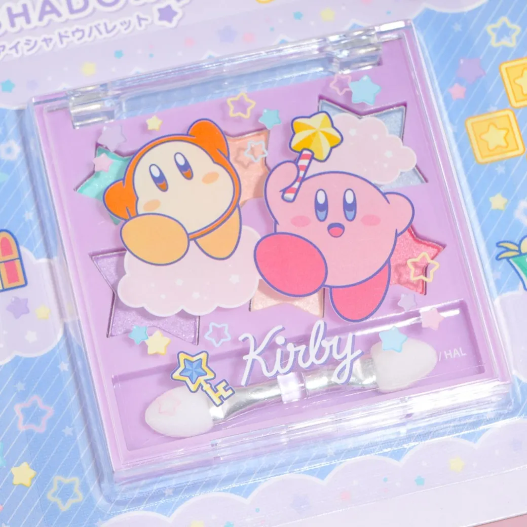 Kirby's Dream Land Purple Galaxy Glitter Eyeshadow Palette