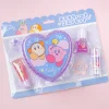 Kirby's Dream Land Purple Sky Makeup Set With Case