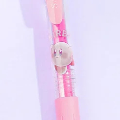 Kirby’s Dream Land Sarasa Clip Gel Pen - Milk Pink
