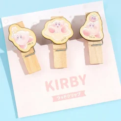Kirby's Dream Land Wood Clip Set