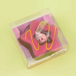 Kirby's Dreamland Doughnut Squishy - Strawberry Chocolate