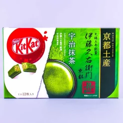 Kit Kat Kyoto Souvenir Chocolates - Kyuemon Ito Uji Matcha