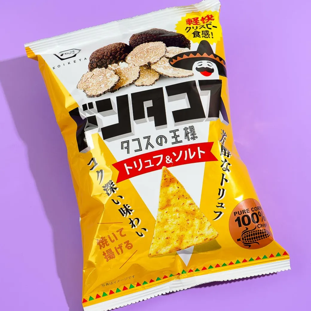 Koikeya Don Tacos Tortilla Chips - Truffle & Salt