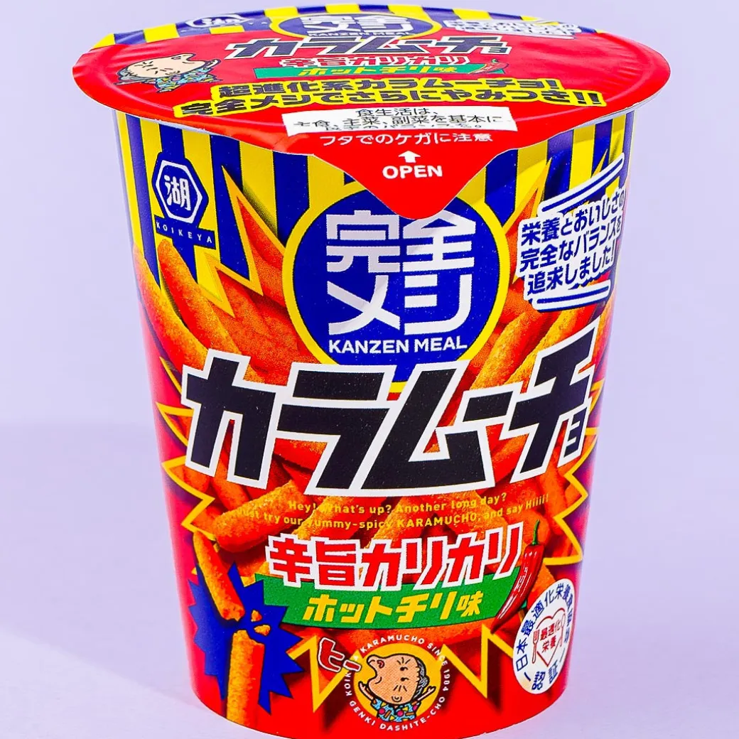 Koikeya Karamucho Complete Meal Snack Cup - Hot Chili