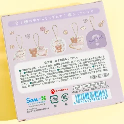 Korilakkuma & Chairoikoguma Flower Tea Time Acrylic Charm
