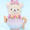 Korilakkuma & Chairoikoguma Flower Tea Time Plushie - Korilakkuma / Medium