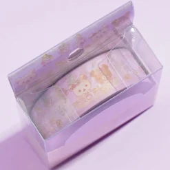 Korilakkuma & Chairoikoguma Flower Tea Time Glittery Washi Tape