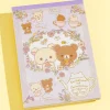 Korilakkuma & Chairoikoguma Flower Tea Time Memo Pad