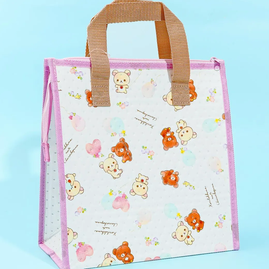 Korilakkuma & Chairoikoguma Balloon Float Insulated Lunch Bag
