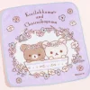 Korilakkuma & Chairoikoguma Flower Tea Time Mini Towel
