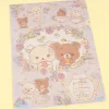 Korilakkuma & Chairoikoguma Flower Tea Time A4 File Folder