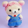 Korilakkuma Denim Overalls Plushie - Medium