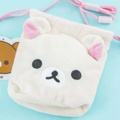 Korilakkuma Drawstring Neck Pouch