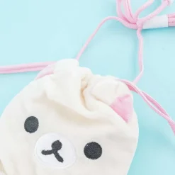 Korilakkuma Drawstring Neck Pouch