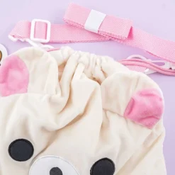 Korilakkuma Drawstring Shoulder Bag