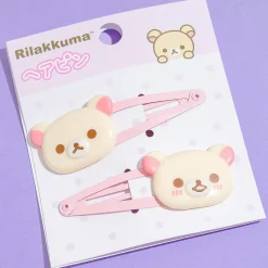 Korilakkuma Expressions Hair Clip Set