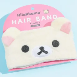 Korilakkuma Fluffy Face Hair Band