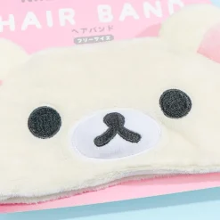 Korilakkuma Fluffy Face Hair Band