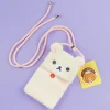 Korilakkuma Fluffy Phone Pochette