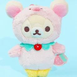 Korilakkuma Full of Strawberry Day Plushie - Medium