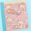 Korilakkuma Full of Strawberry Day Memo Pad - Happy Day
