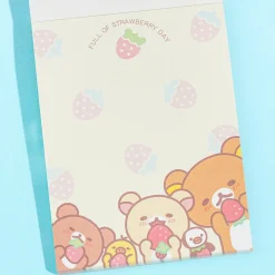 Korilakkuma Full of Strawberry Day Memo Pad - Happy Day